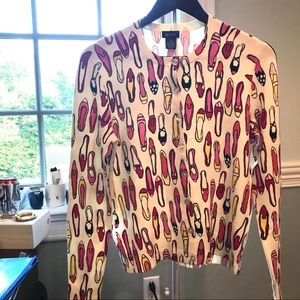 Shoe / Heel print Cardigan 👠